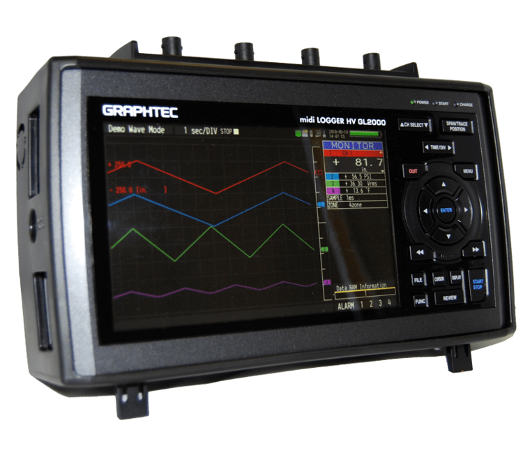 GL2000 4 Channel Data Logger – Bộ thu thập dữ liệu 4 kênh điện áp cao, tốc độ lấy mẫu cao Graphtec Việt Nam 1 GL2000 4 Channel Data Logger – Bộ thu thập dữ liệu 4 kênh điện áp cao, tốc độ lấy mẫu cao Graphtec Việt Nam 1