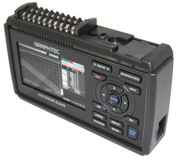 GL240 Data Logger 10 Channles | Graphtec Việt Nam Mặt trước GL240 Data Logger 10 Channles | Graphtec Việt Nam Mặt trước