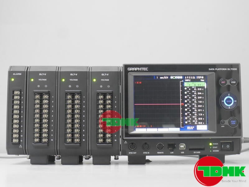GL7000 Graphtec Việt Nam GL7000 Graphtec Modular Type Data Platform – Bộ thu thập dữ liệu dạng modular 2