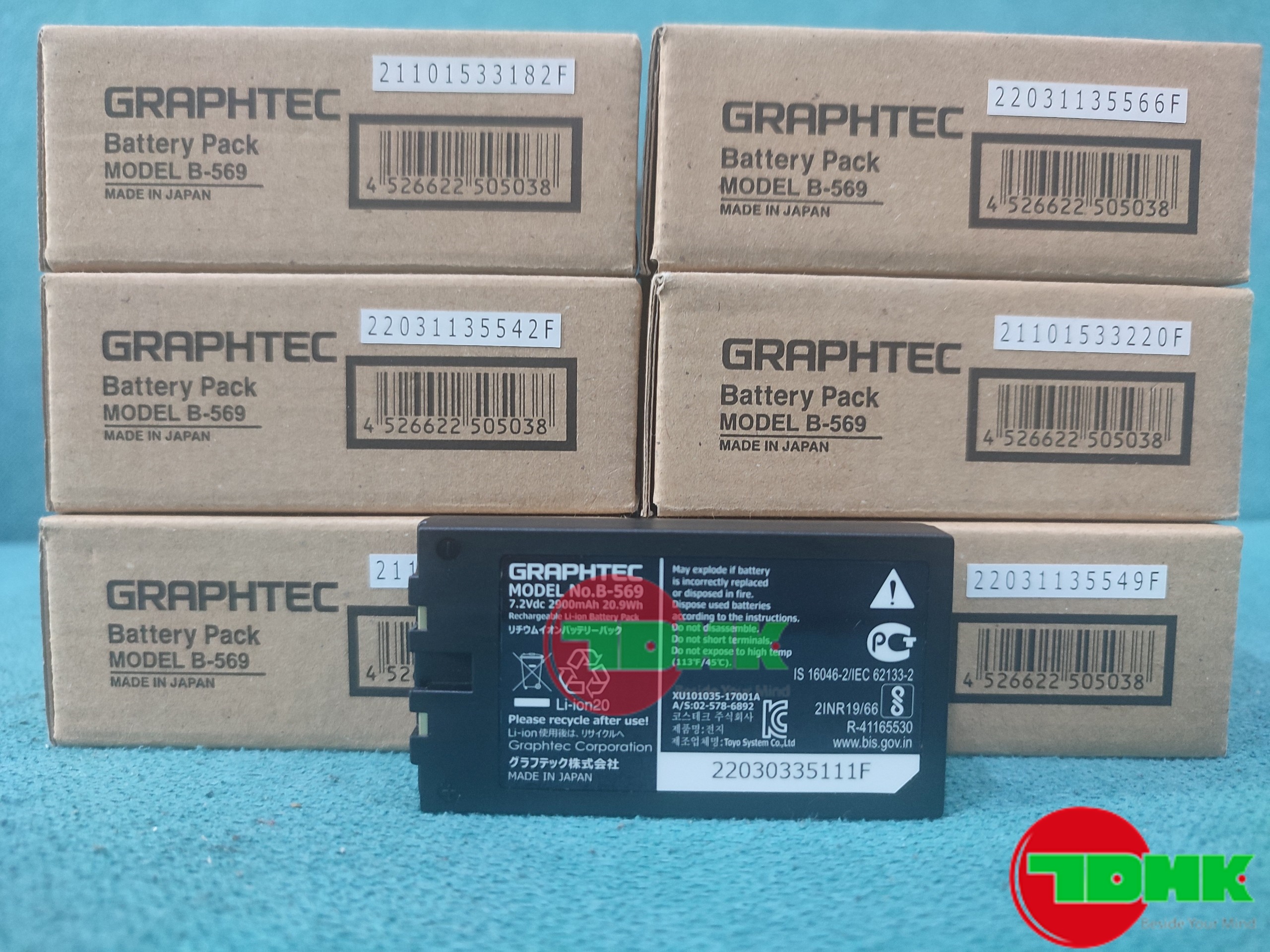 B-569 Graphtec Battery Pack | Pin B-569 Graphtec Battery Pack | Pin
