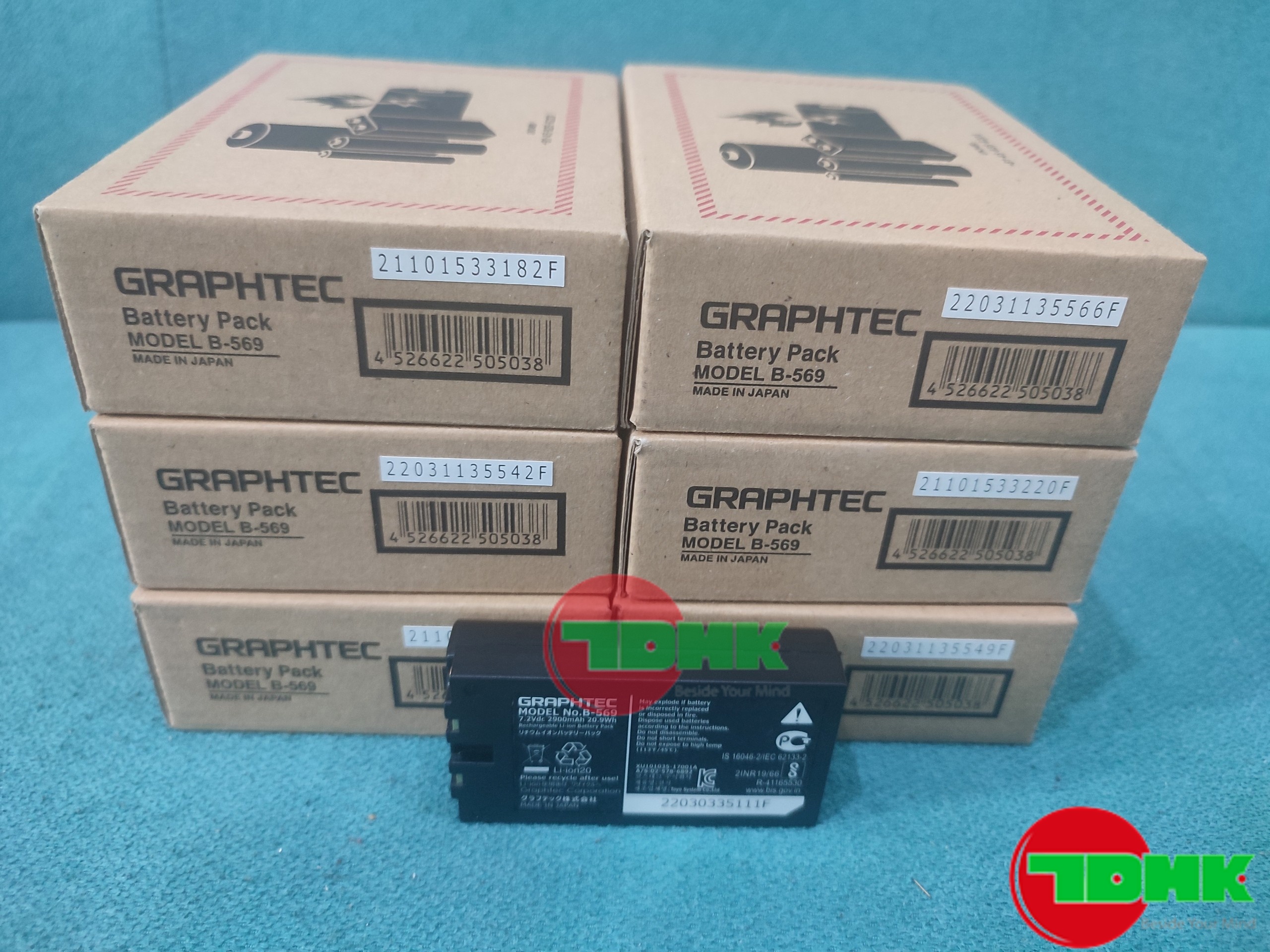 B-569 Graphtec Battery Pack | Pin B-569 Graphtec Battery Pack | Pin