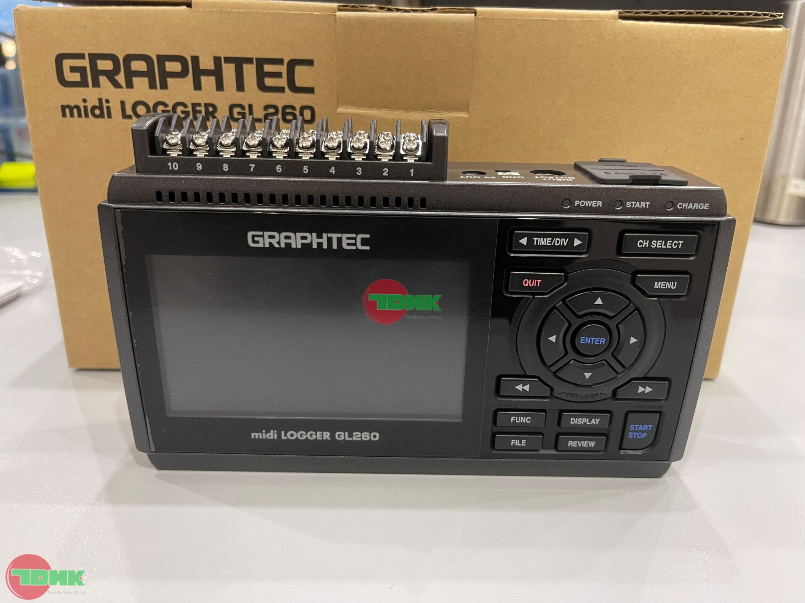 Gl260 Graphtec Data Logger | Hình ảnh thực tế | Graphtec Việt Nam