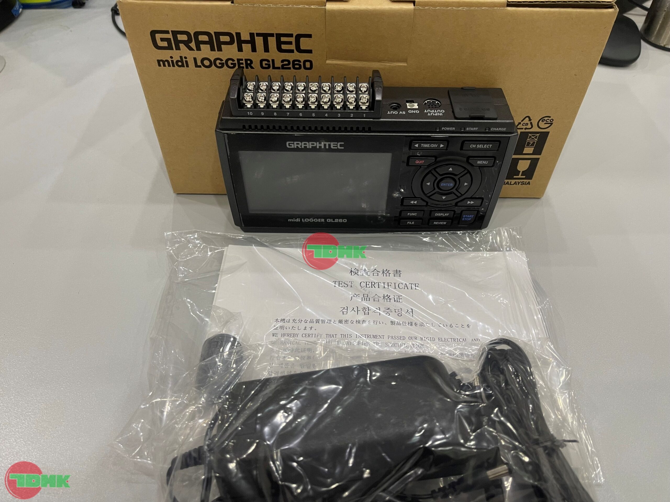 GL260 Graphtec Data logger ảnh thực tế 4