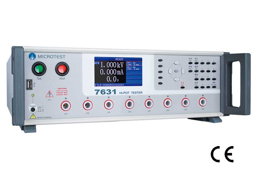 7631 Hi pot Tester
